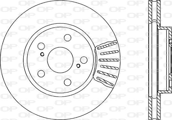 Open Parts BDA1725.20 - Kočioni disk www.molydon.hr