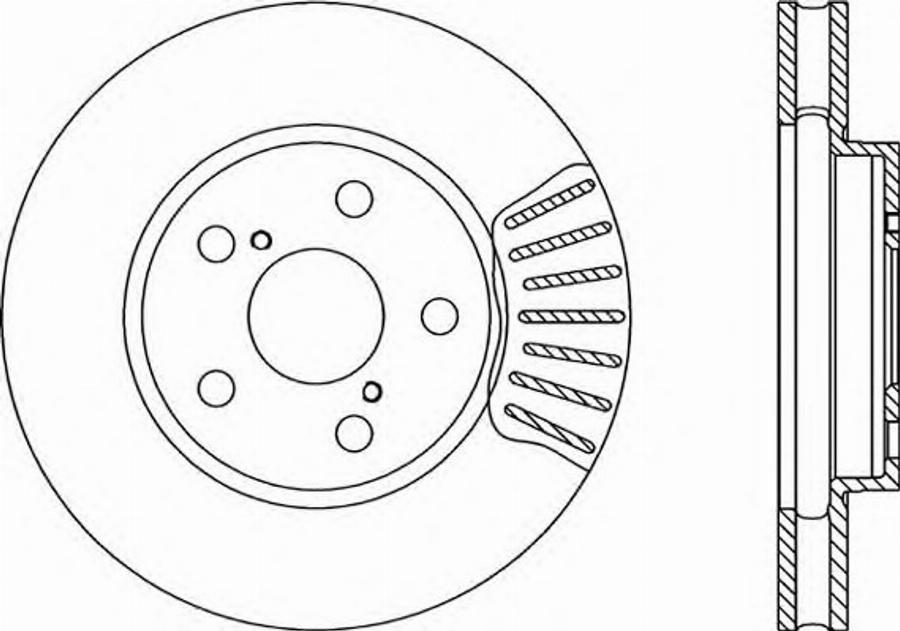 Open Parts BDA1726.20 - Kočioni disk www.molydon.hr