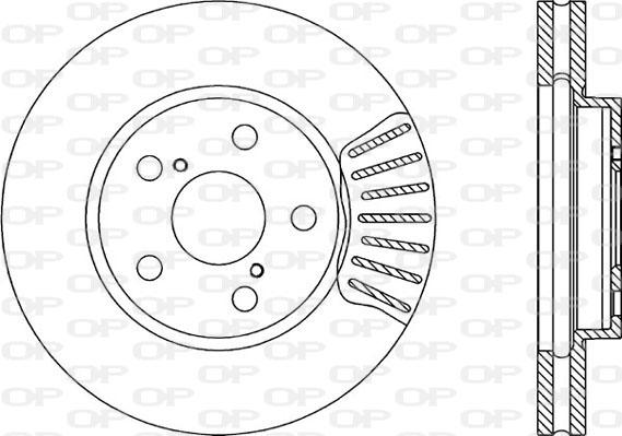 Open Parts BDA1727.20 - Kočioni disk www.molydon.hr