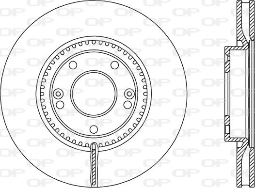 Open Parts BDA2477.20 - Kočioni disk www.molydon.hr