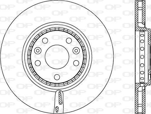 Open Parts BDA2547.20 - Kočioni disk www.molydon.hr