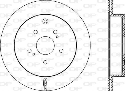 Japanparts 6108802 - Kočioni disk www.molydon.hr