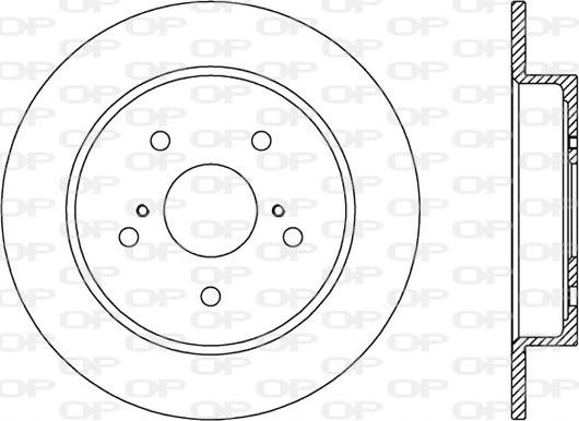 Open Parts BDA2567.10 - Kočioni disk www.molydon.hr