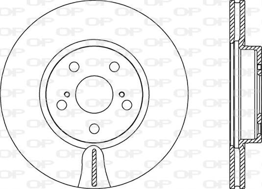 Open Parts BDA2583.20 - Kočioni disk www.molydon.hr