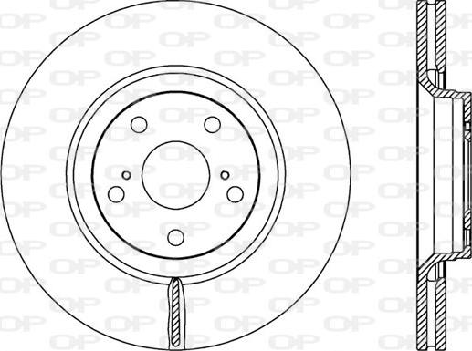 Open Parts BDA2525.20 - Kočioni disk www.molydon.hr