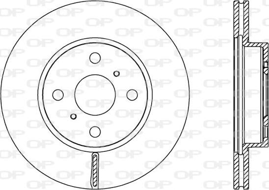 Open Parts BDA2526.20 - Kočioni disk www.molydon.hr