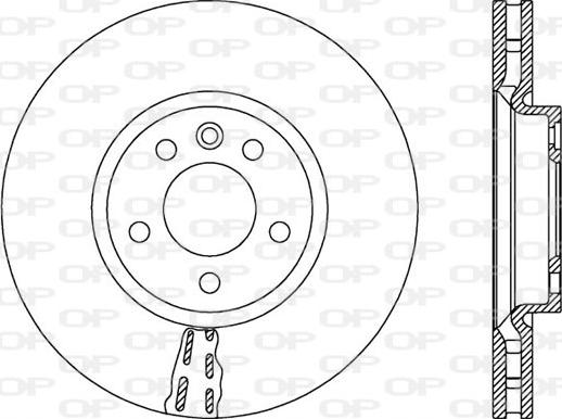 Open Parts BDA2572.20 - Kočioni disk www.molydon.hr