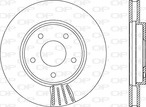 Open Parts BDA2692.20 - Kočioni disk www.molydon.hr