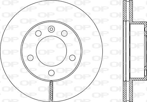 Open Parts BDA2654.20 - Kočioni disk www.molydon.hr