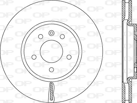 Open Parts BDA2668.20 - Kočioni disk www.molydon.hr