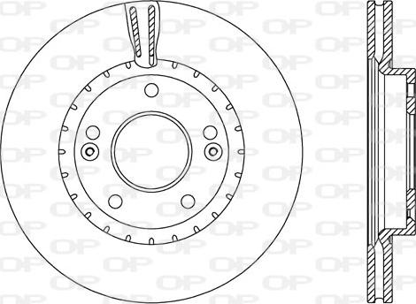 Open Parts BDA2603.20 - Kočioni disk www.molydon.hr