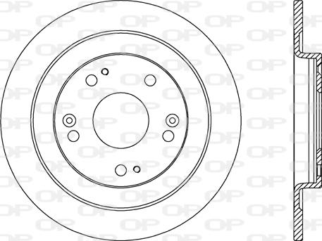 Open Parts BDA2685.10 - Kočioni disk www.molydon.hr