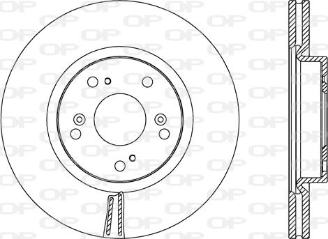 Open Parts BDA2686.20 - Kočioni disk www.molydon.hr