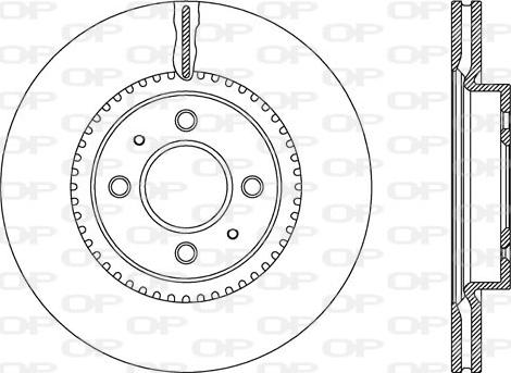 Open Parts BDA2639.20 - Kočioni disk www.molydon.hr