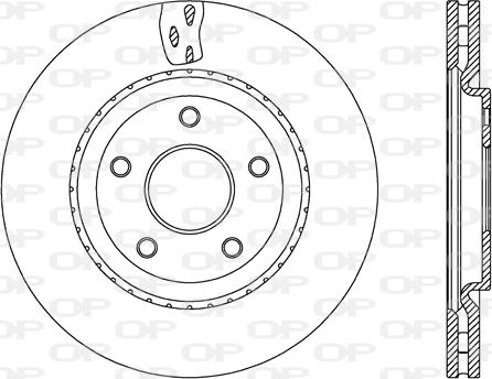 Open Parts BDA2674.20 - Kočioni disk www.molydon.hr