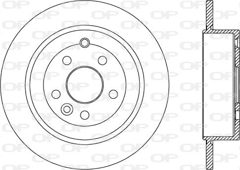 Open Parts BDA2671.10 - Kočioni disk www.molydon.hr