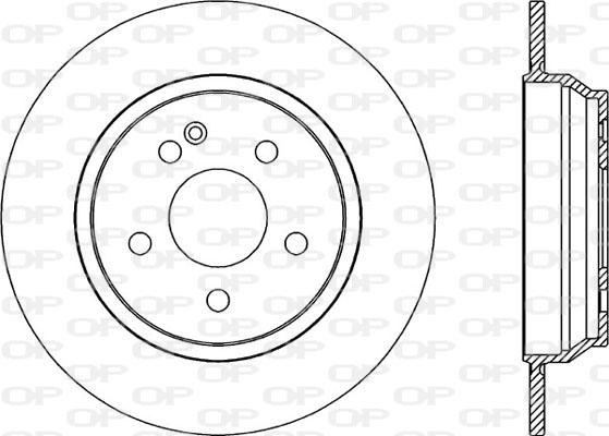 Open Parts BDA2040.10 - Kočioni disk www.molydon.hr