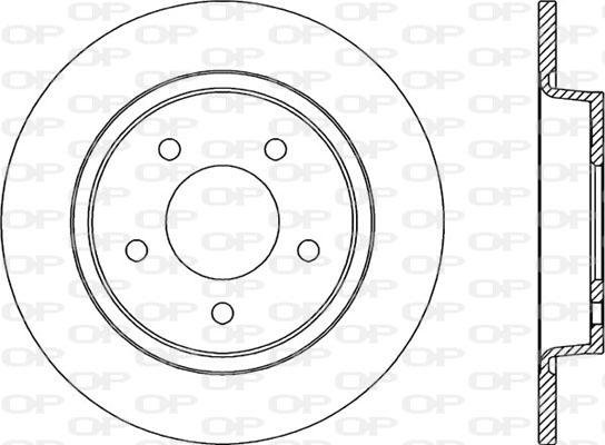 Open Parts BDA2031.10 - Kočioni disk www.molydon.hr