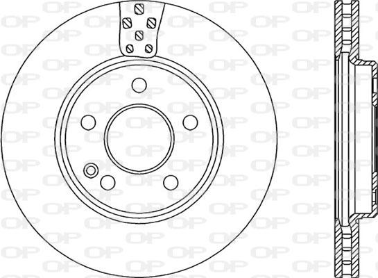 Open Parts BDA2190.20 - Kočioni disk www.molydon.hr