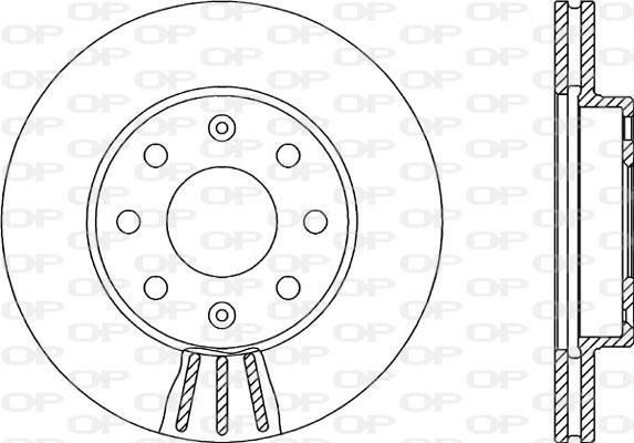 Open Parts BDA2145.20 - Kočioni disk www.molydon.hr