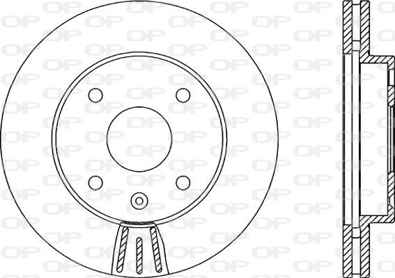 Open Parts BDA2146.20 - Kočioni disk www.molydon.hr