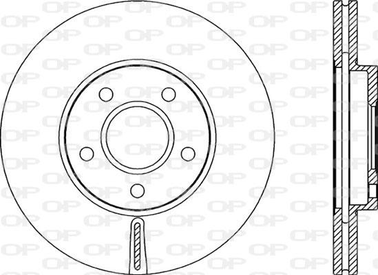 Open Parts BDA2141.20 - Kočioni disk www.molydon.hr