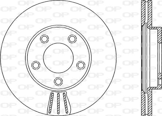 Open Parts BDA2142.20 - Kočioni disk www.molydon.hr