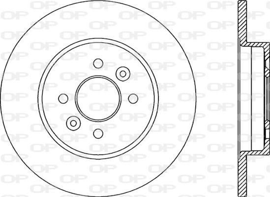 Open Parts BDA2183.10 - Kočioni disk www.molydon.hr