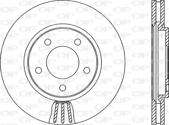 Open Parts BDA2130.20 - Kočioni disk www.molydon.hr