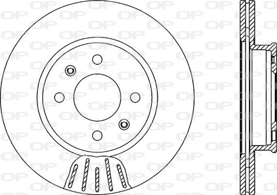 Open Parts BDA2132.20 - Kočioni disk www.molydon.hr