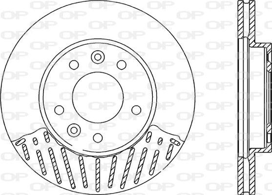 Open Parts BDA2124.20 - Kočioni disk www.molydon.hr