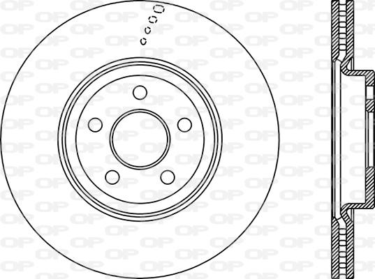 Open Parts BDA2896.20 - Kočioni disk www.molydon.hr