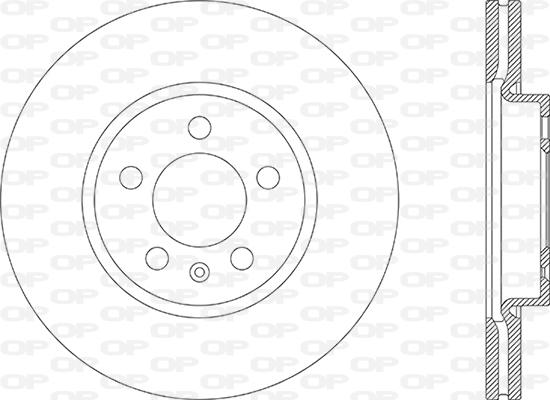 Open Parts BDA2867.20 - Kočioni disk www.molydon.hr