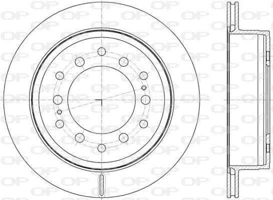 Open Parts BDA2808.20 - Kočioni disk www.molydon.hr