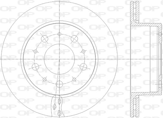 Open Parts BDA2818.20 - Kočioni disk www.molydon.hr