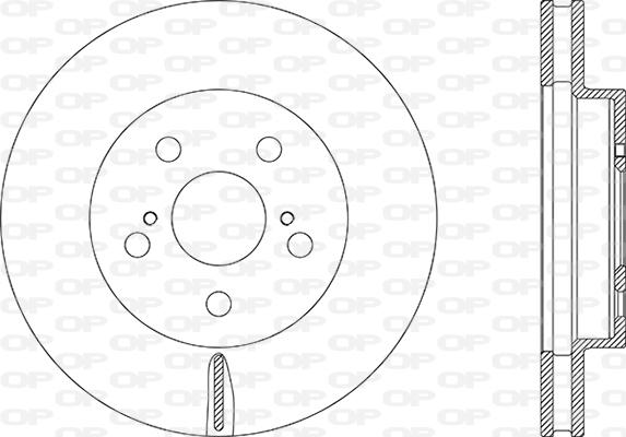 Open Parts BDA2885.20 - Kočioni disk www.molydon.hr