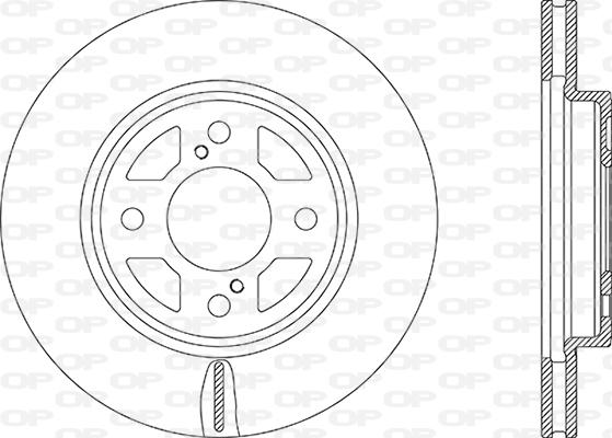 Open Parts BDA2887.20 - Kočioni disk www.molydon.hr