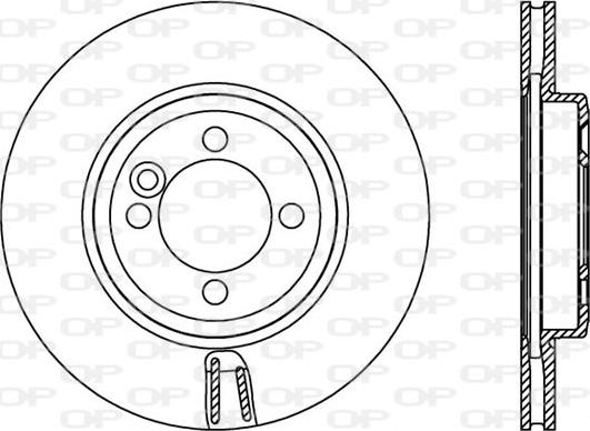 Open Parts BDA2399.20 - Kočioni disk www.molydon.hr