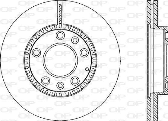 Open Parts BDA2356.20 - Kočioni disk www.molydon.hr