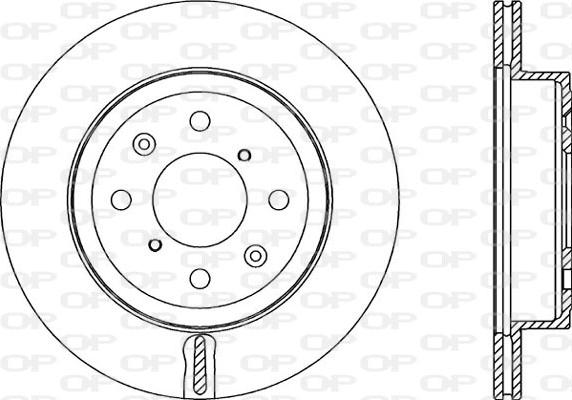 Open Parts BDA2353.20 - Kočioni disk www.molydon.hr