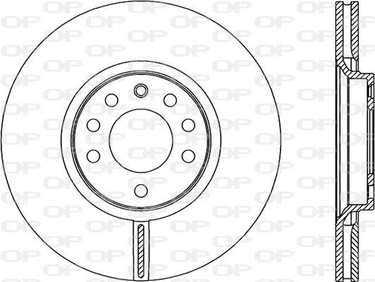 Open Parts BDA2301.20 - Kočioni disk www.molydon.hr