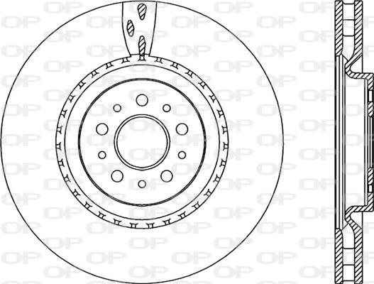 Open Parts BDA2307.20 - Kočioni disk www.molydon.hr