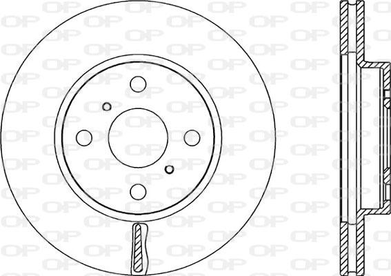 Open Parts BDA2315.20 - Kočioni disk www.molydon.hr