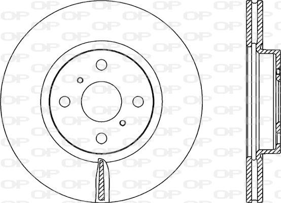 Open Parts BDA2316.20 - Kočioni disk www.molydon.hr