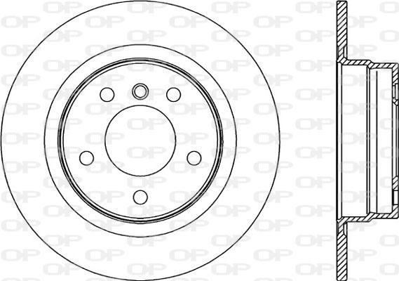 Open Parts BDA2335.10 - Kočioni disk www.molydon.hr