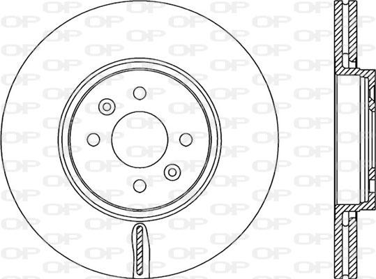 Open Parts BDA2321.20 - Kočioni disk www.molydon.hr