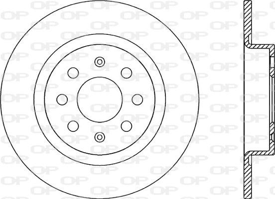 Open Parts BDA2249.10 - Kočioni disk www.molydon.hr