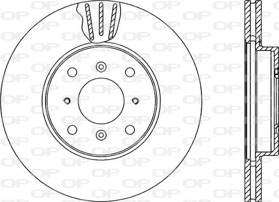 Open Parts BDA2265.20 - Kočioni disk www.molydon.hr