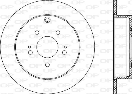 Open Parts BDA2262.10 - Kočioni disk www.molydon.hr