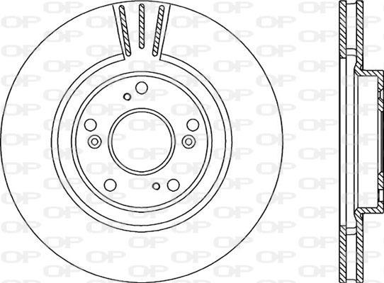 Open Parts BDR2209.20 - Kočioni disk www.molydon.hr